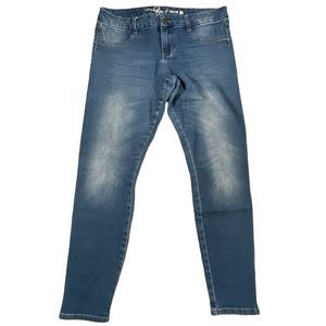 Revolution By Revolt size 13, distressed, medium wash skinny jeans